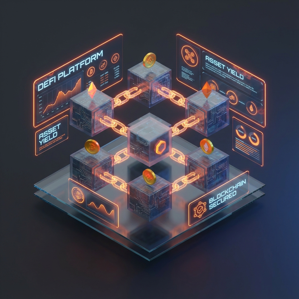 DeFi Blockchain Interface